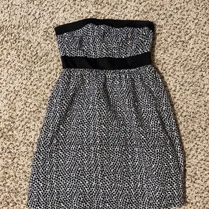 Emmalee strapless dress.